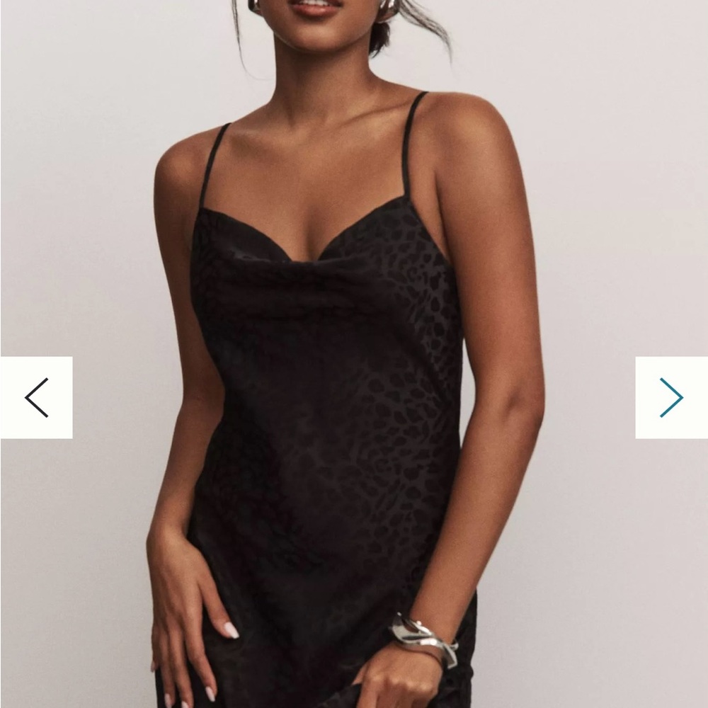 BHLDN (Anthropologie) Satin Dress *like new* - Picture 3 of 5
